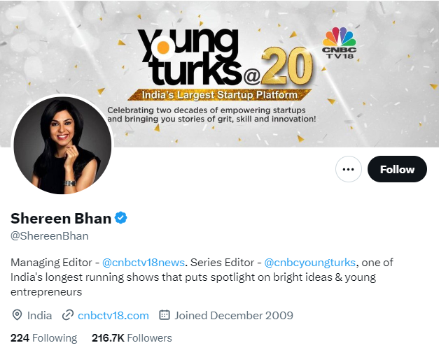 Shereen Bhan