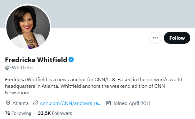 Fredricka Whitfield
