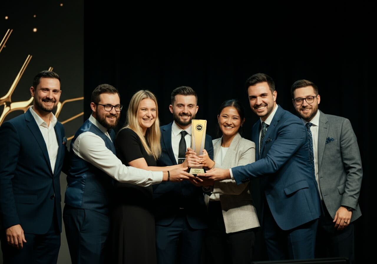 Global Recognition Awards — Baden Bower PR case study showing how guaranteed media placements built a globally trusted brand