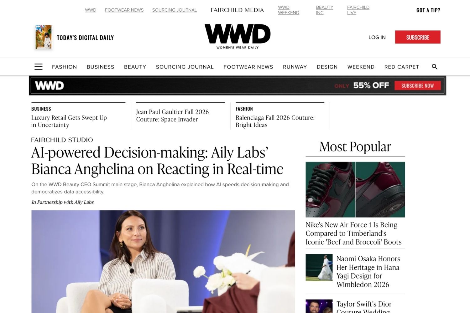 Sample WWD placement by Baden Bower